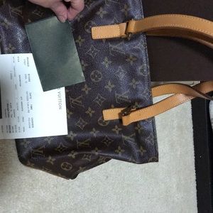 Louis Vuitton Cabas piano monogram bag.stylem51148